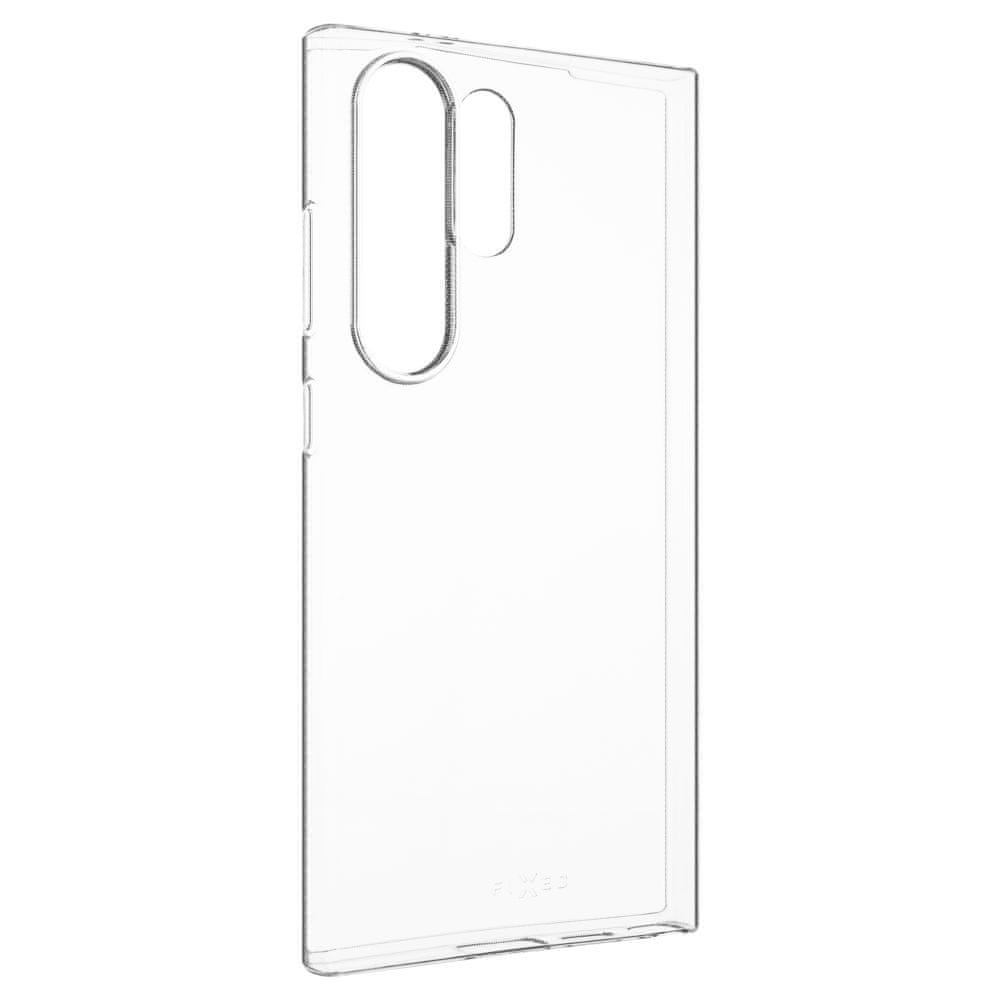 FIXED Ultratenké TPU gélové puzdro Skin pre Samsung Galaxy S24 Ultra, 0,6 mm, číre (FIXTCS-1258)